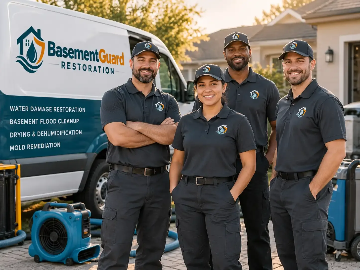 Basement Water Damage Restoration company in Spragueville, IA
